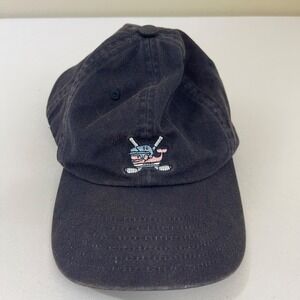 Vineyard Vines‎ Hat One Size Unisex Blue Whale Hockey Adjustable Cotton Cap Logo